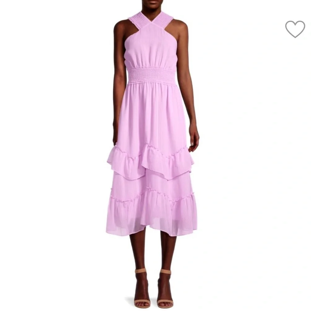 BETSEY JOHNSON Shadow Stripe Midi Dress. Size XL 🌸🪻 - Picture 10 of 11